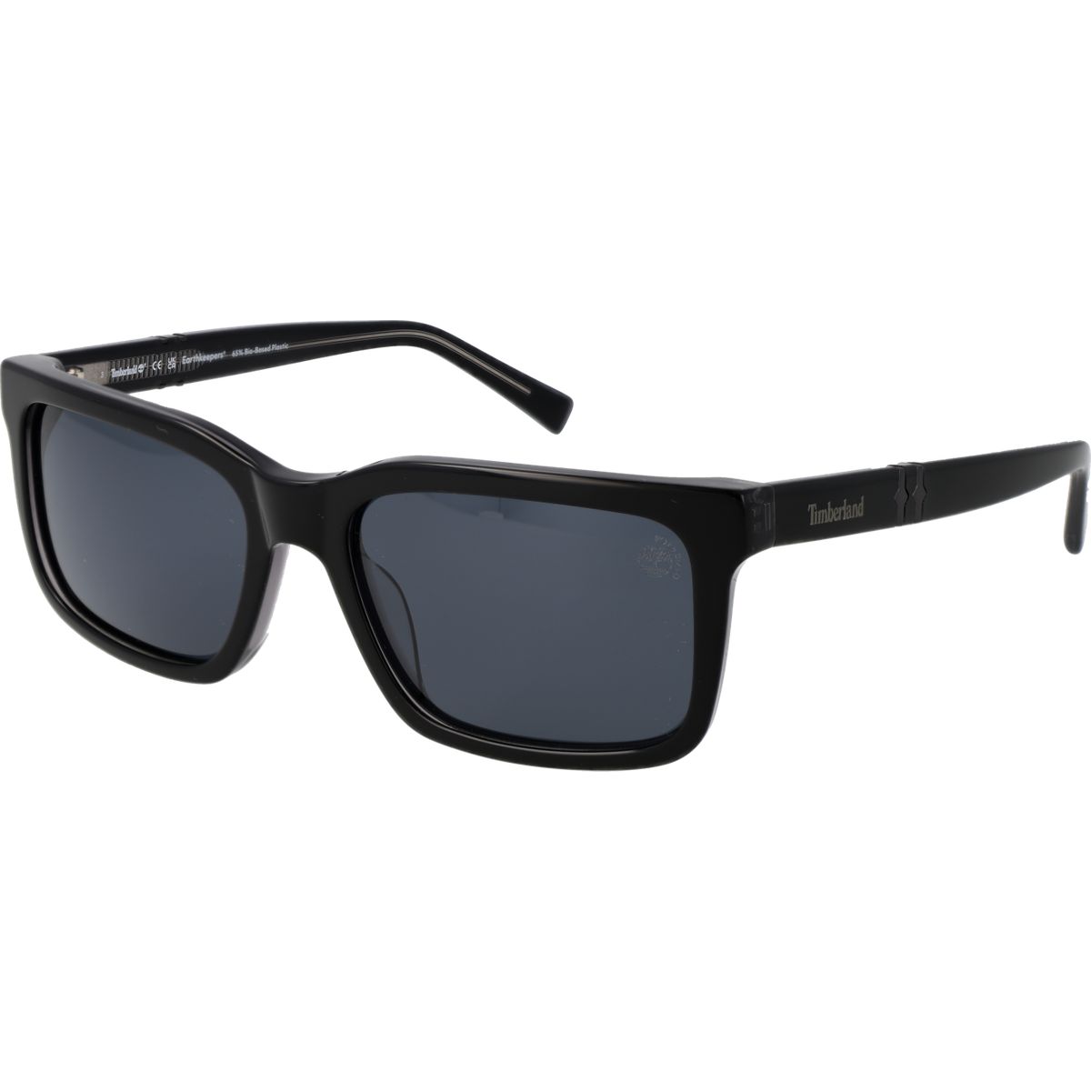 Rechteckige Sonnenbrille mit Vollrand