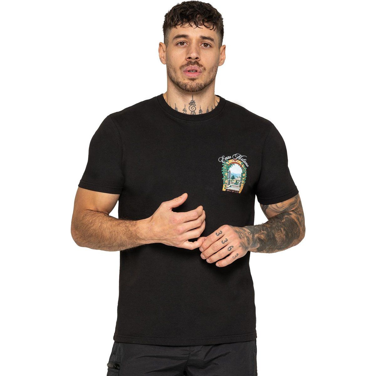 T-Shirt mit Grafikdruck und Rundhalsausschnitt