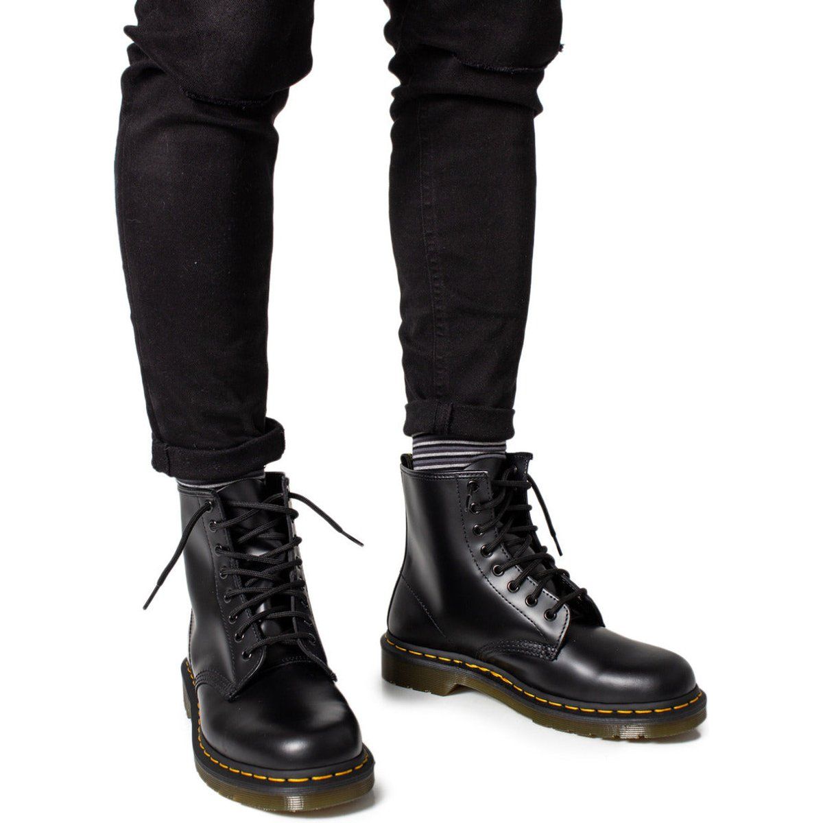 Herren Schnürstiefeletten aus Leder