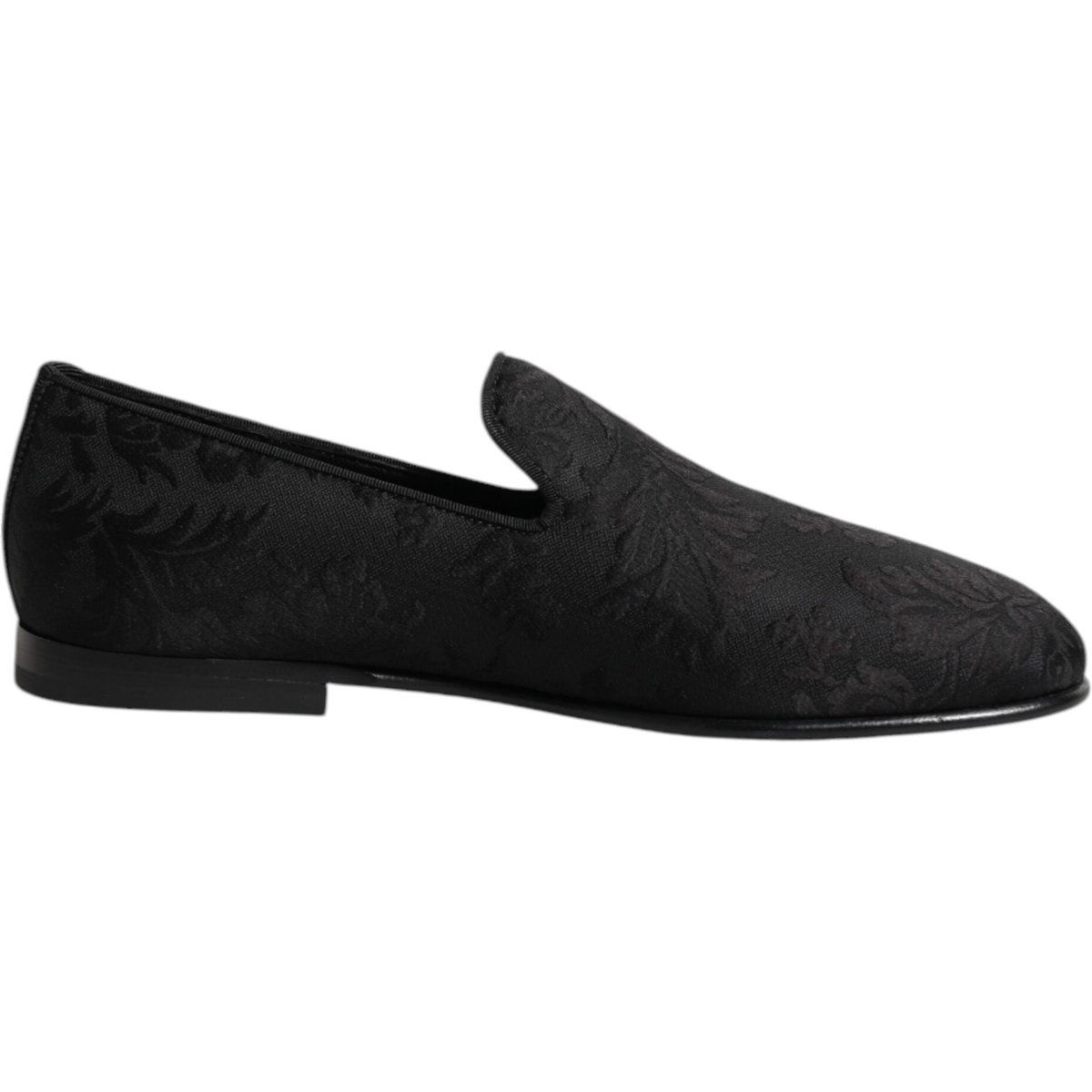 Herren Floral Brokat Formelle Slipper