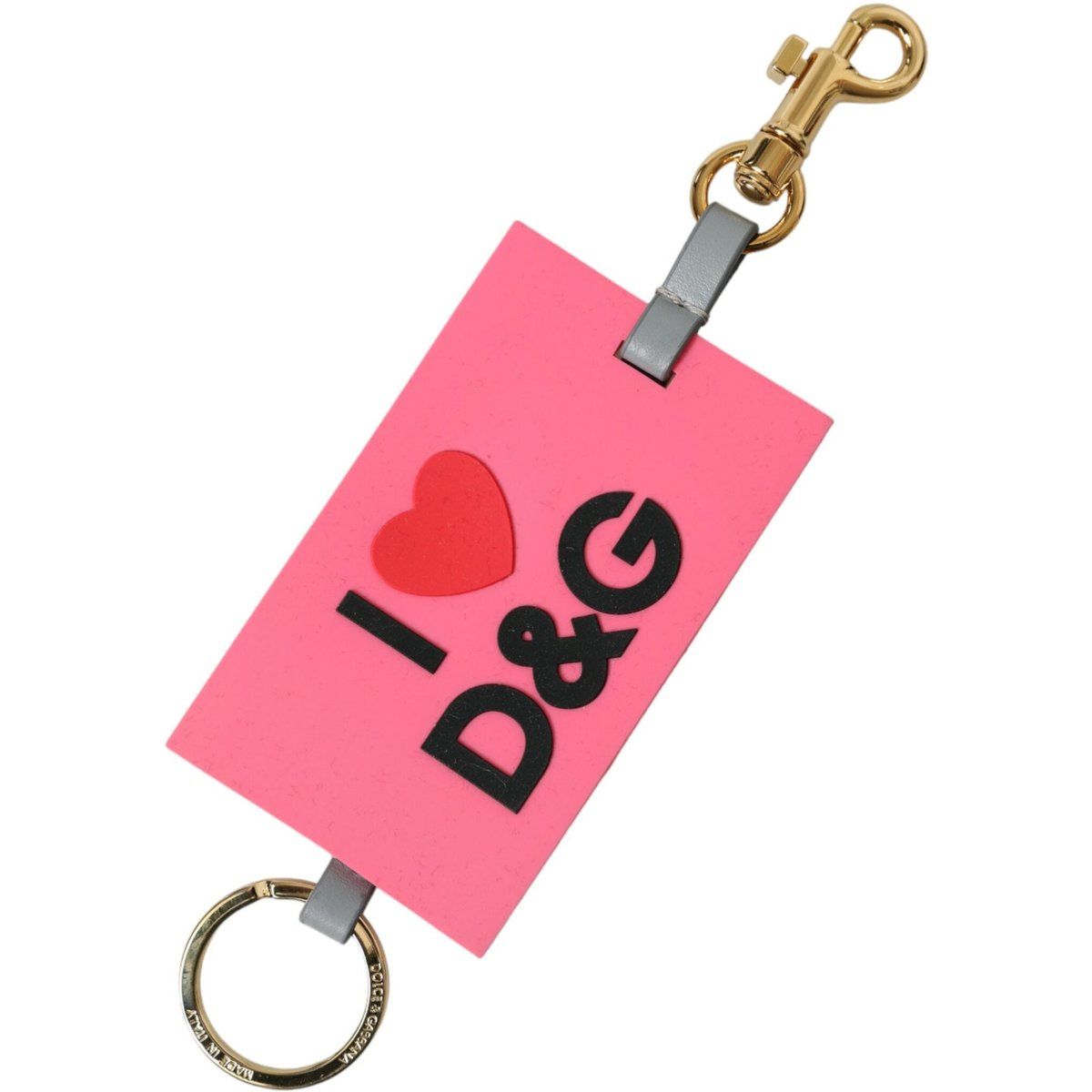 I Love D&G Pink Schlüsselanhänger