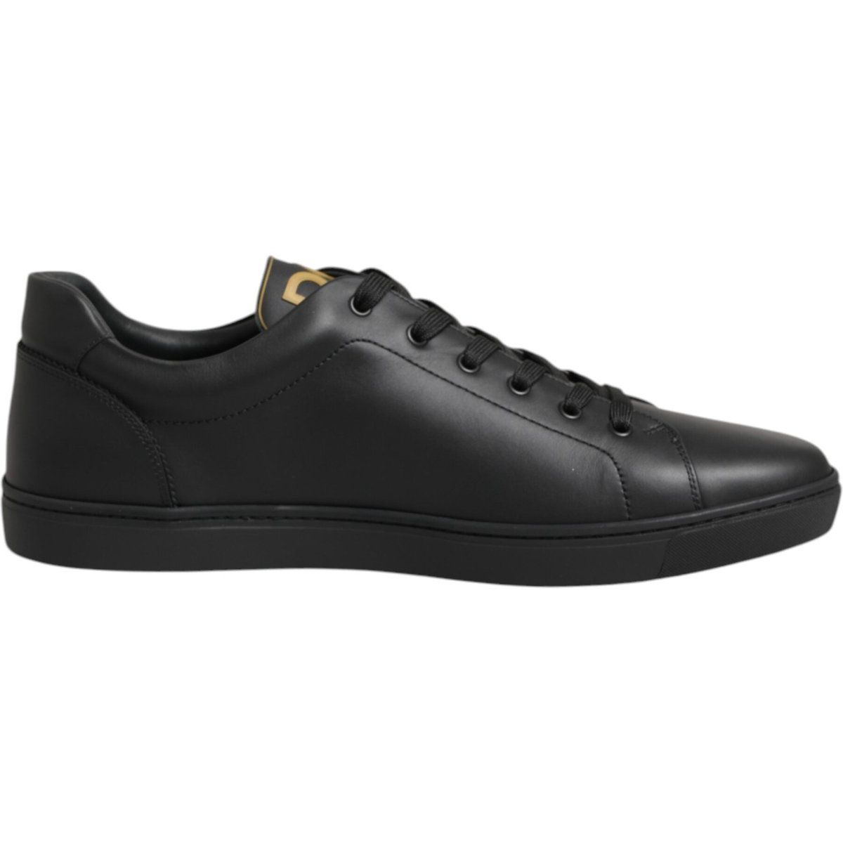 Herren-Sneaker aus schwarzem Leder