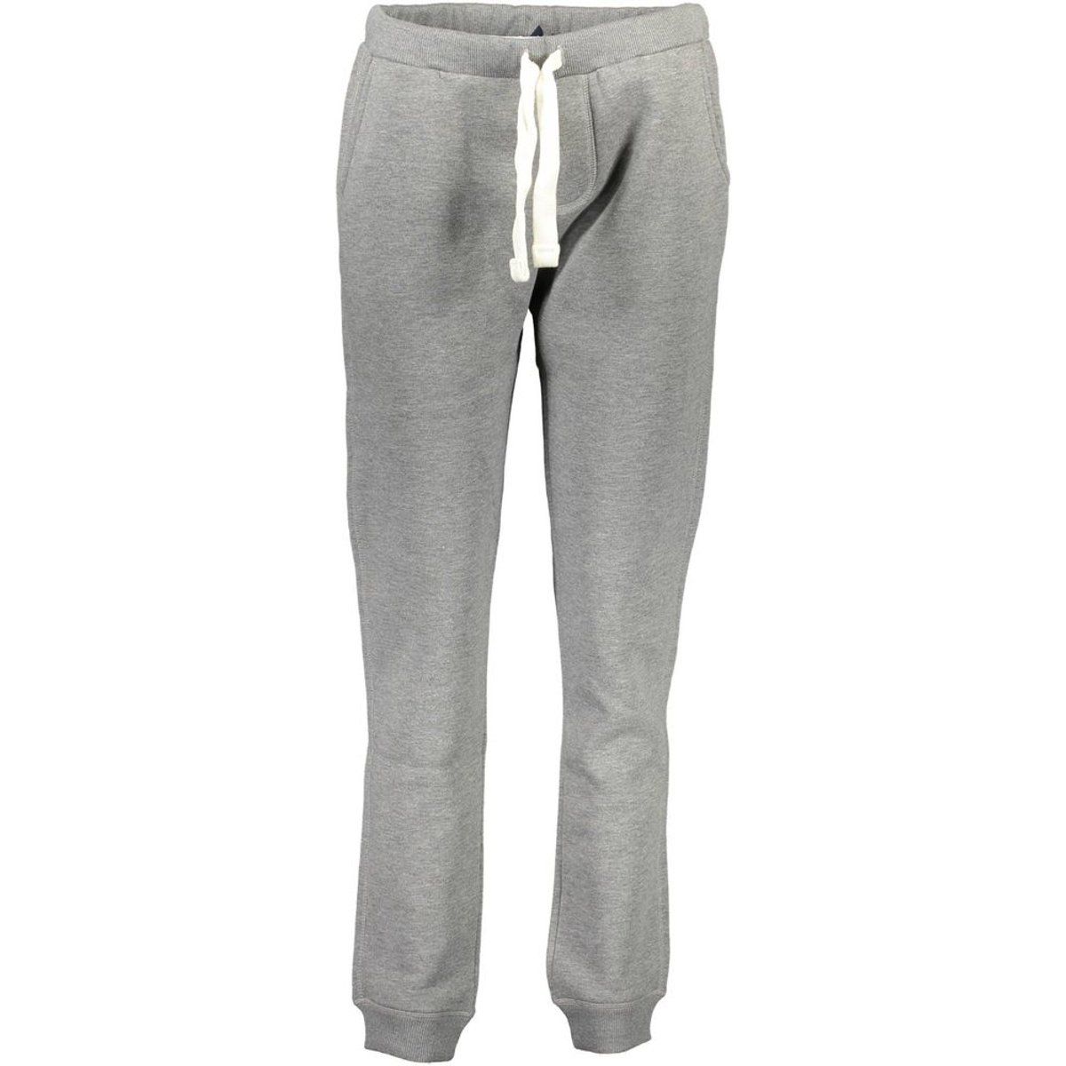 Klassische graue Jogginghose aus Baumwollmischung