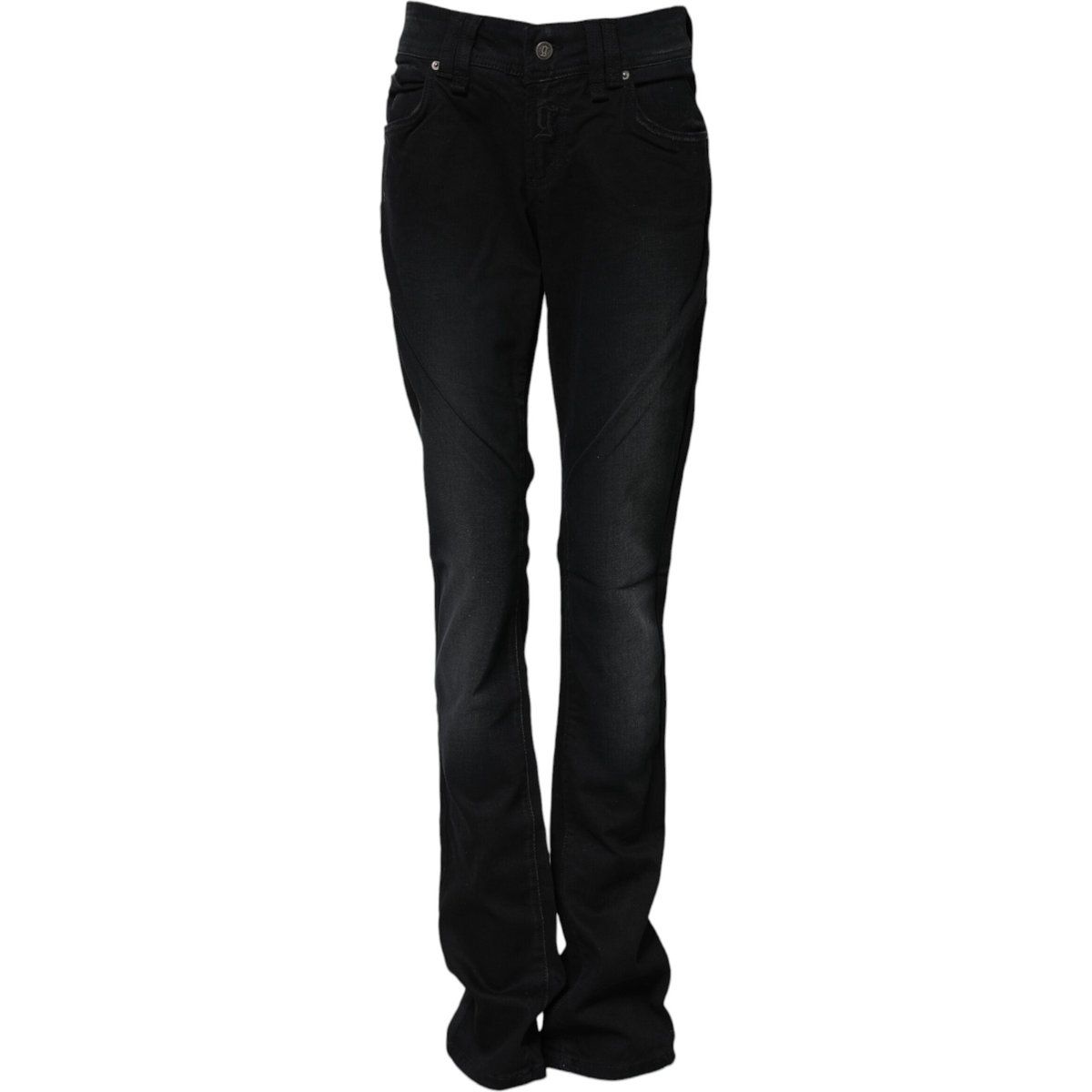 Mid-Waist Jeans aus Baumwoll-Denim