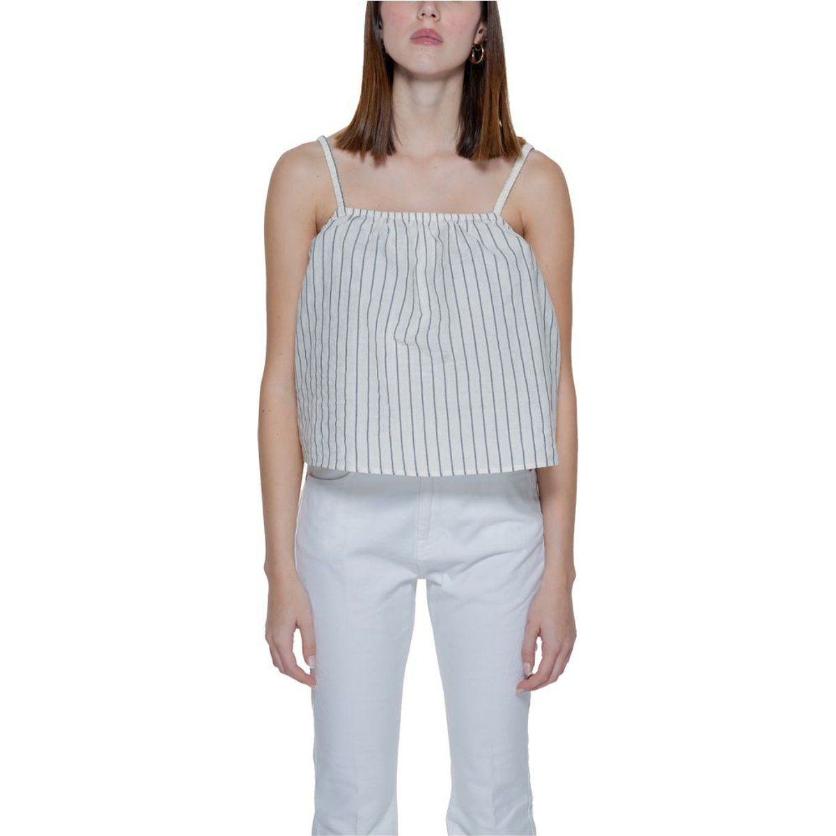Vero Moda Beiges Bio-Baumwoll-Top