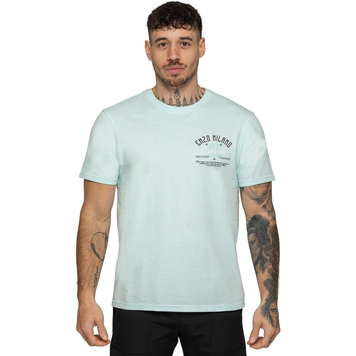 T-Shirt mit Grafikdruck und Rundhalsausschnitt