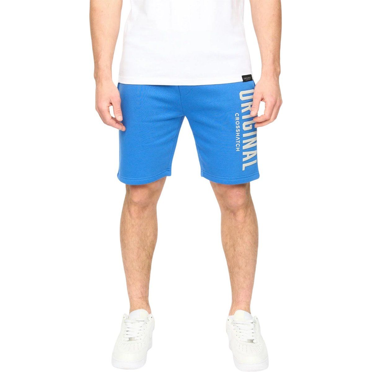 Herren Fleece Strick Jersey Shorts