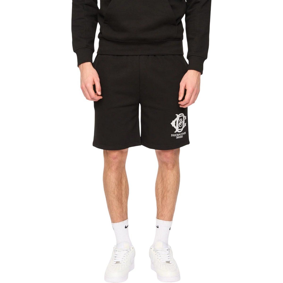Sweat-Shorts mit Grafik-Logo