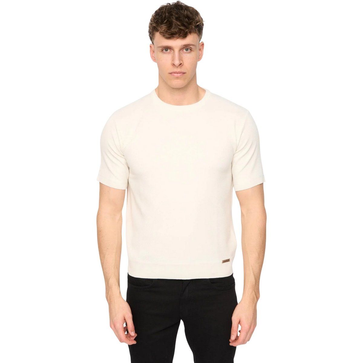 Herren Kurzarm Rundhals T-Shirt
