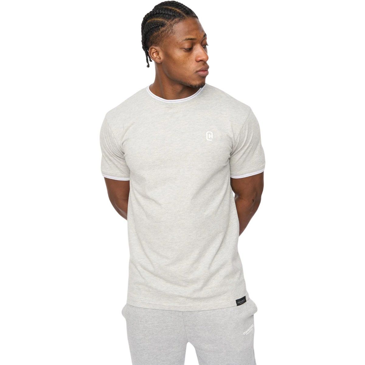 Herren T-Shirt mit Rundhalsausschnitt und kurzen Ärmeln