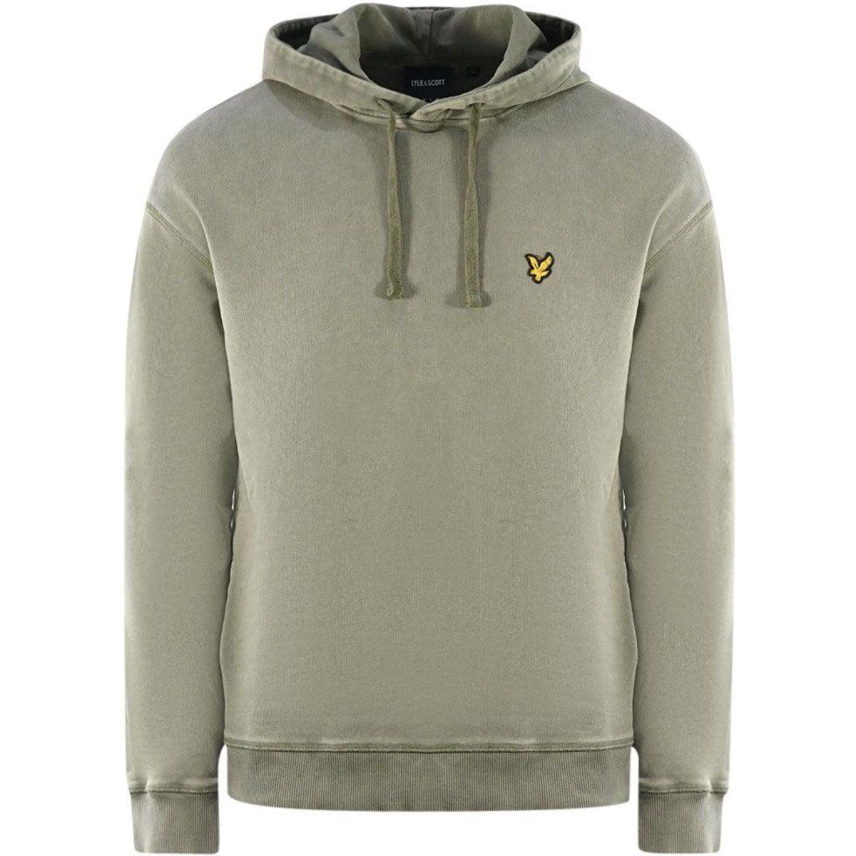 Herrenfarbener Hoodie mit Logo
