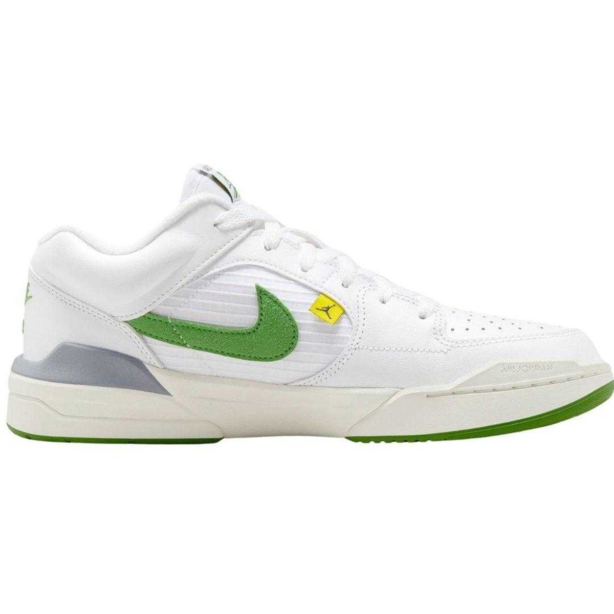 Nike - "Air Jordan Stadium 90" Sneaker für Damen, Leder (Weiß/Grün)