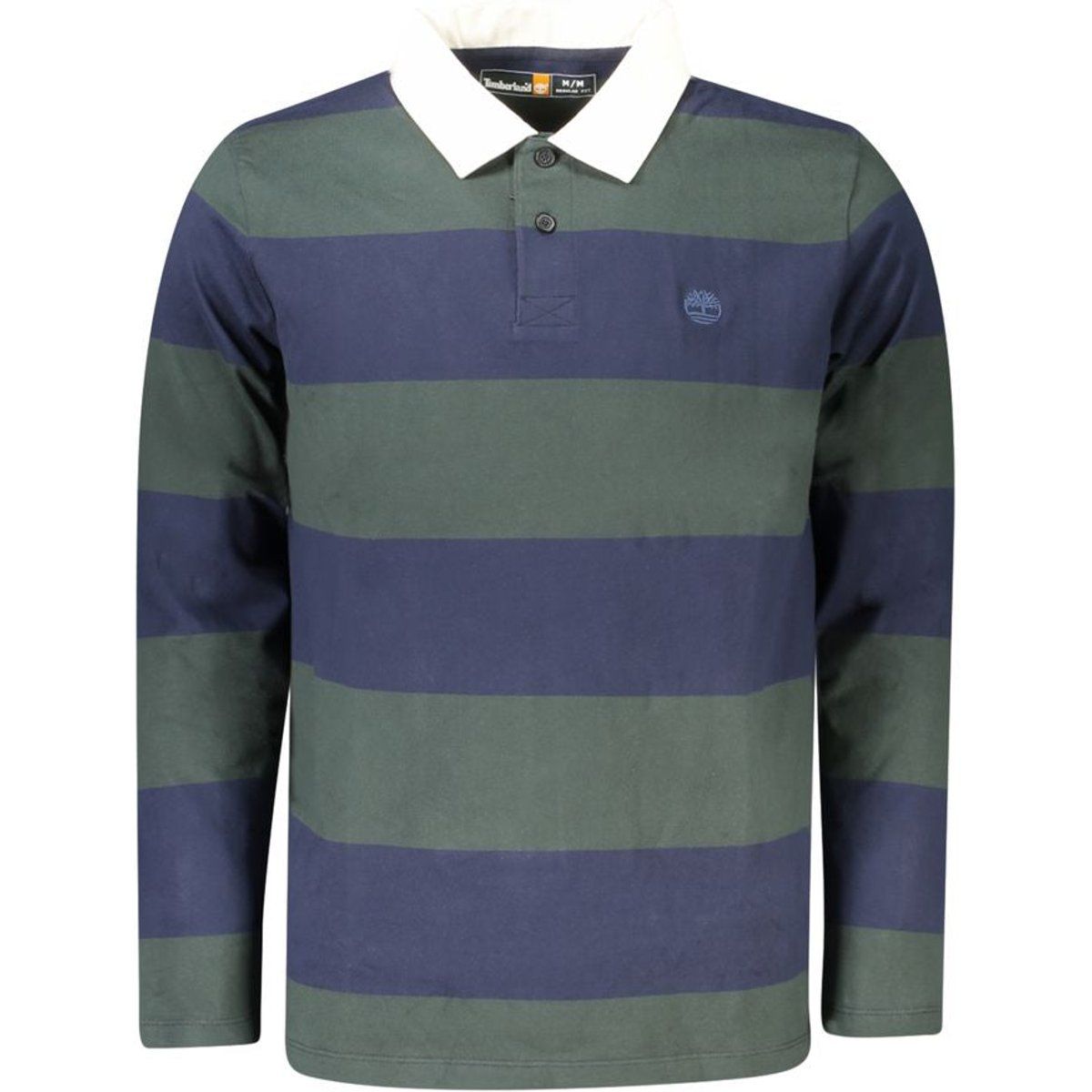 Gestreiftes Langarm-Rugbyshirt