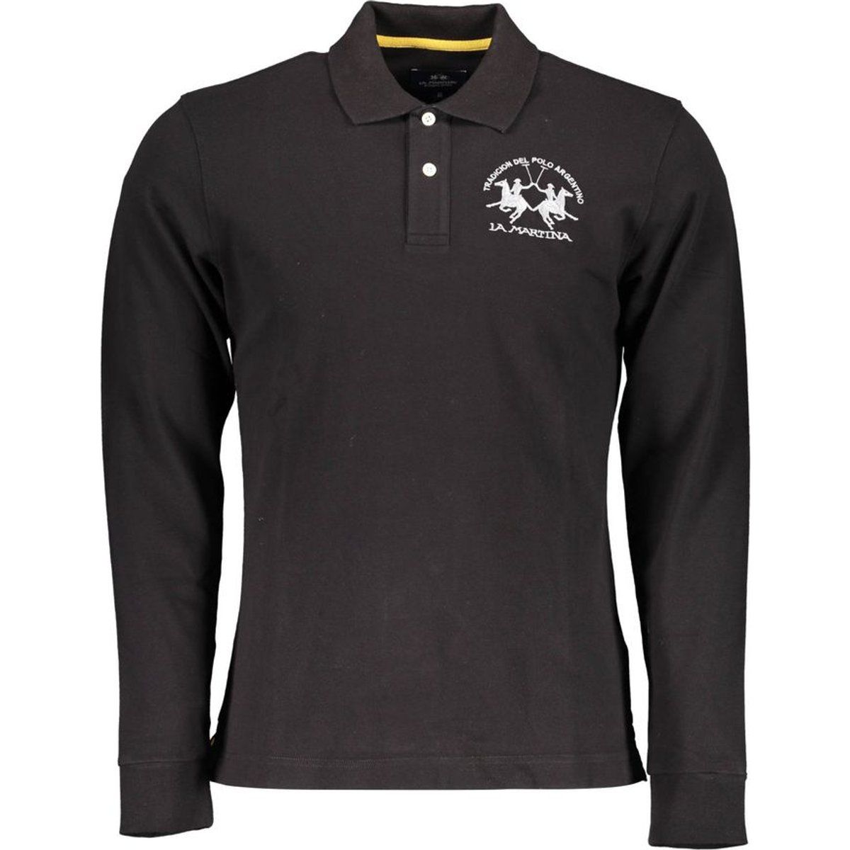Herren Langarm Poloshirt