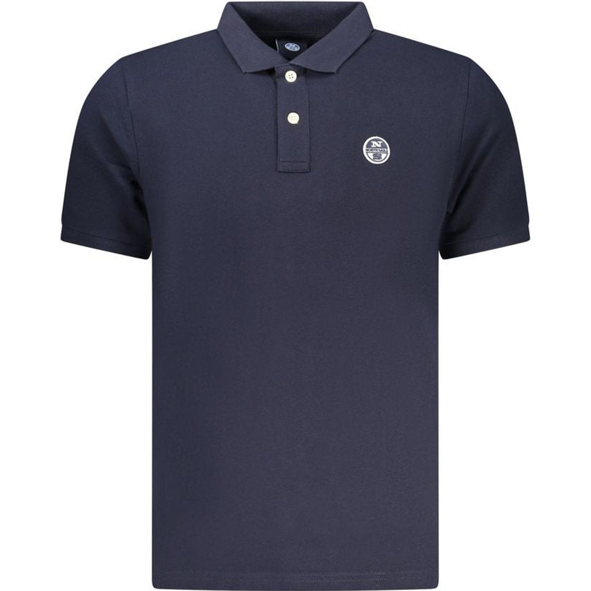 Klassisches Baumwoll-Piqué-Poloshirt