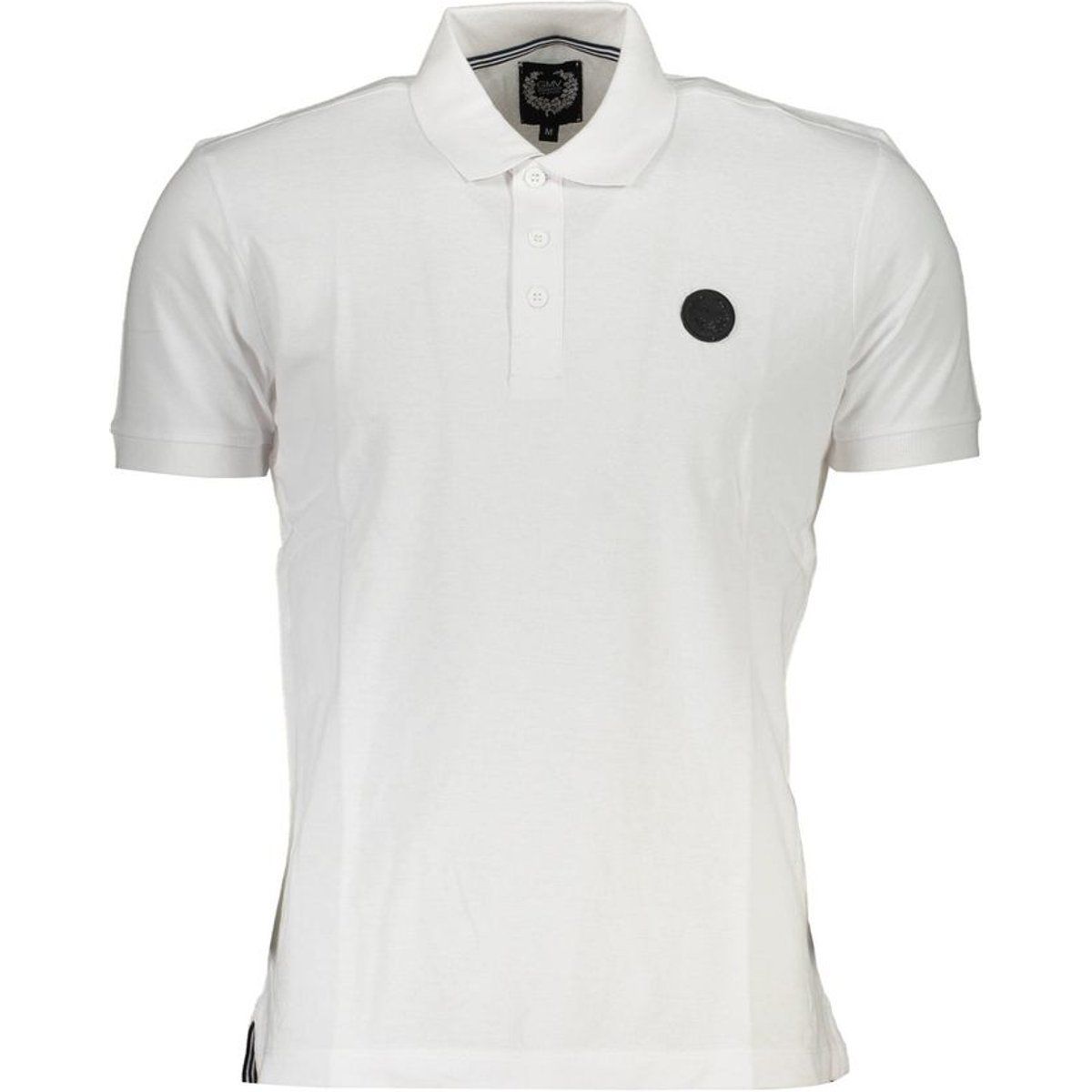 Herren Poloshirt aus Baumwolle, einfarbig
