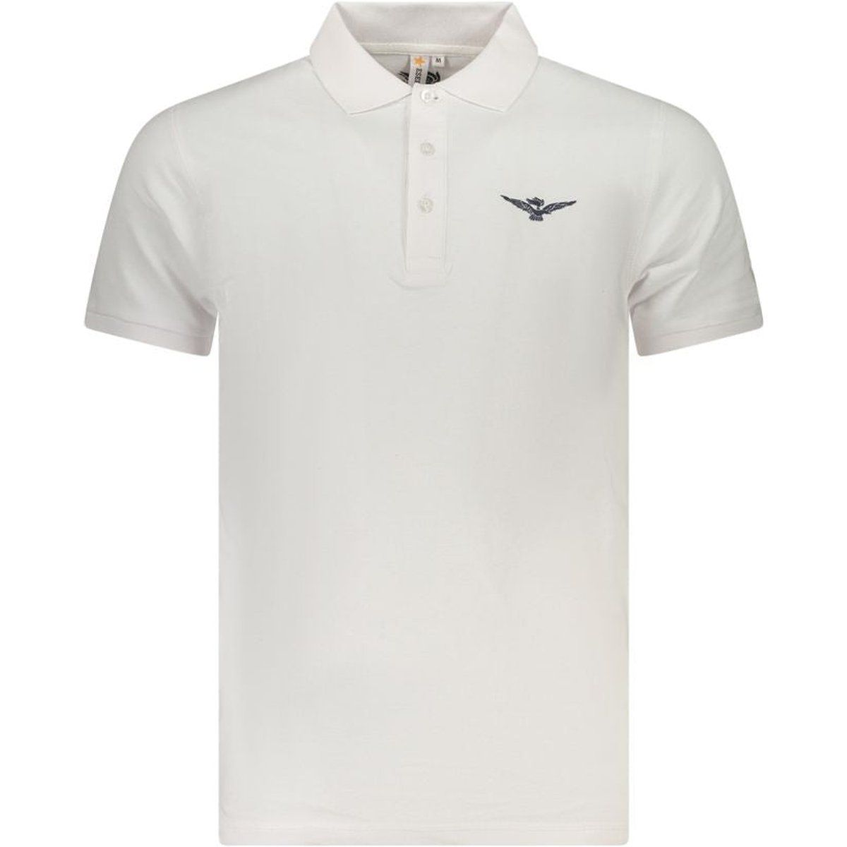 Herren-Baumwoll-Polohemd mit Logo
