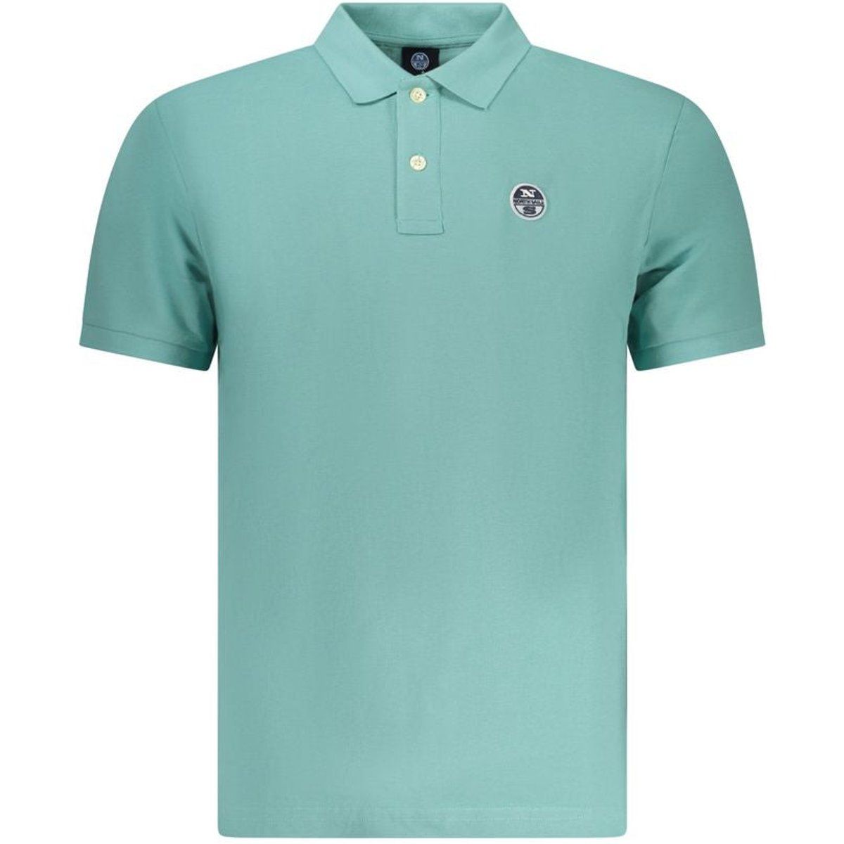 Klassisches Baumwoll-Piqué-Poloshirt