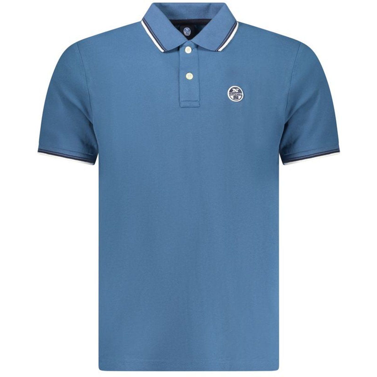 Herren Polohemd aus Baumwolle mit Details