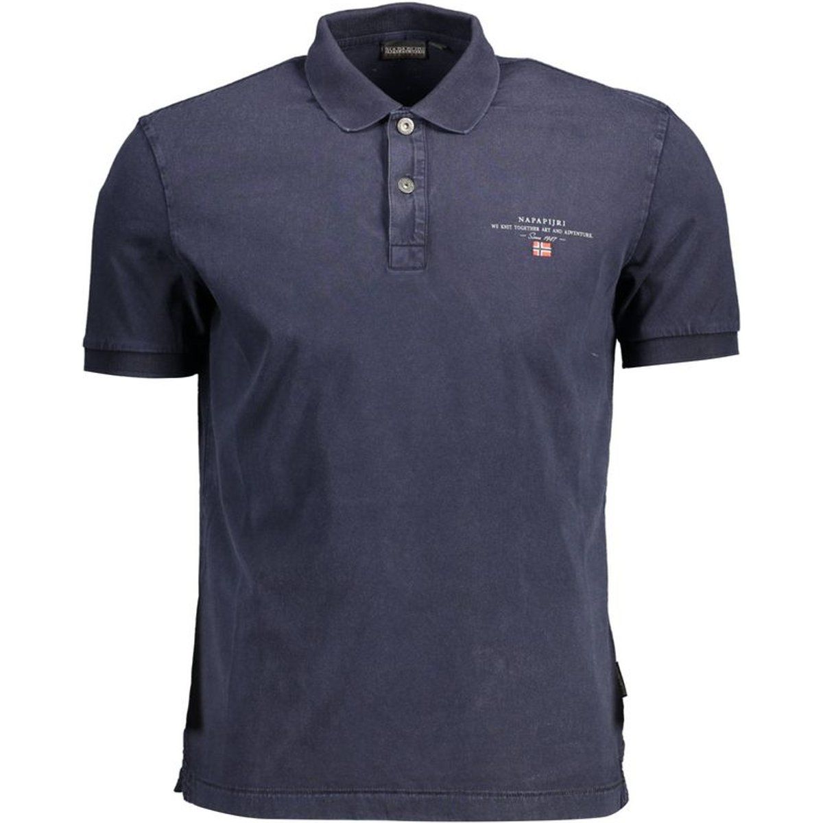 Herren-Piqué-Poloshirt aus lässiger Baumwolle