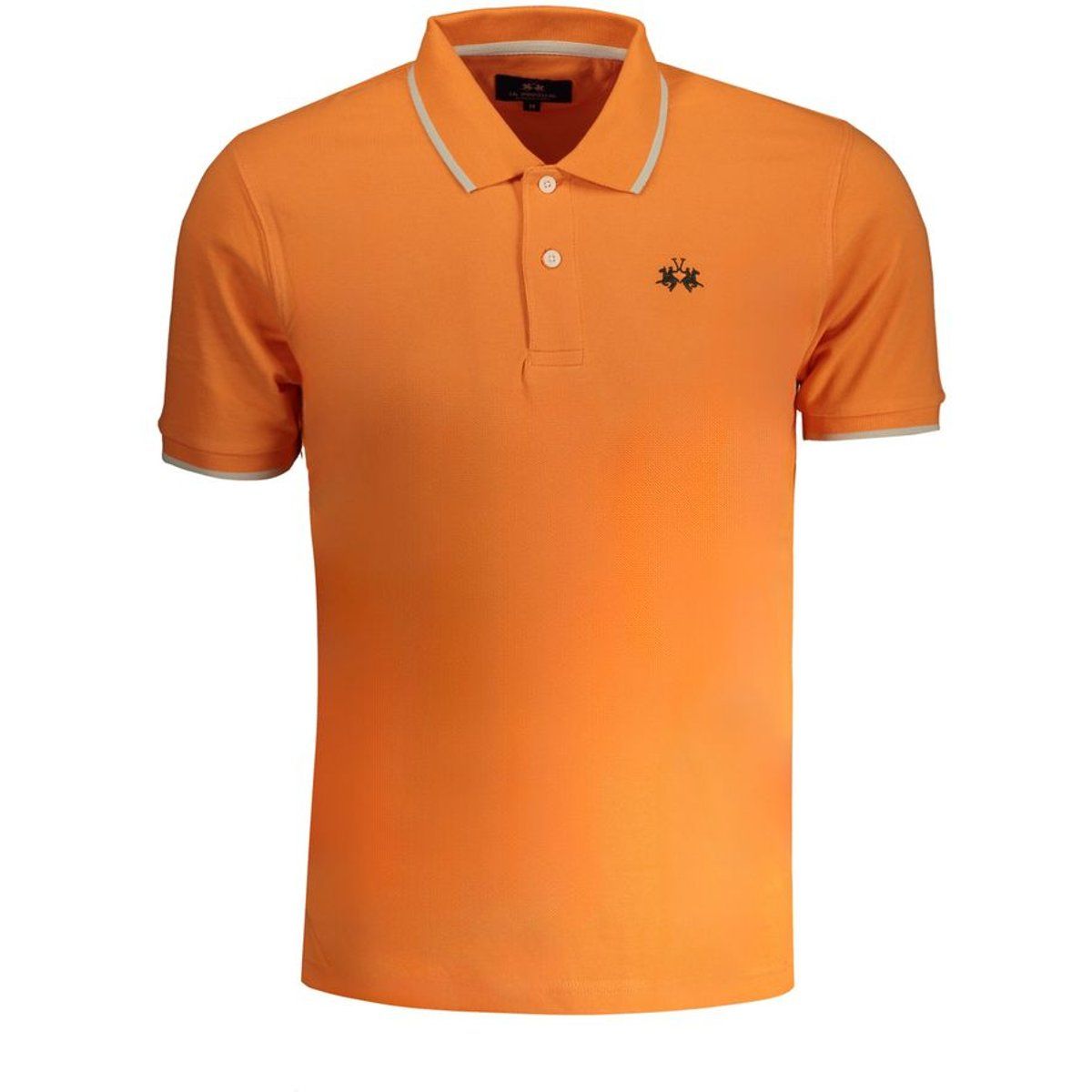 Klassisches Poloshirt mit Kontrastbesatz