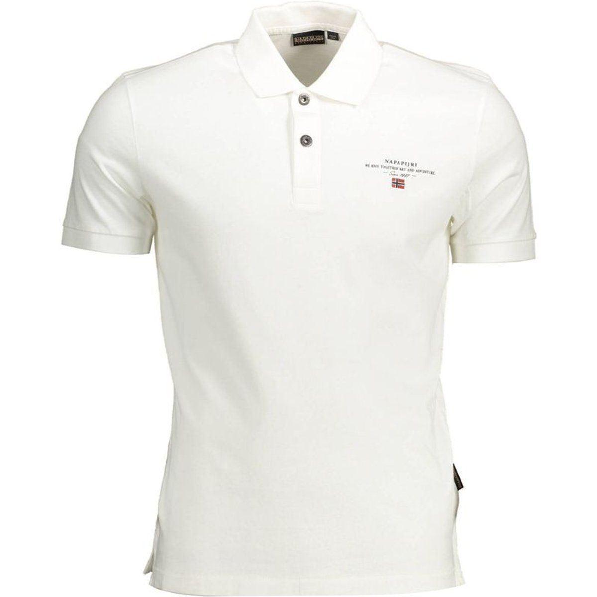 Herren Baumwoll-Poloshirt mit kurzen Ärmeln