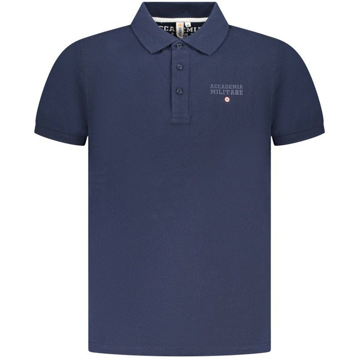 Herren Polohemd aus marineblauer Baumwolle