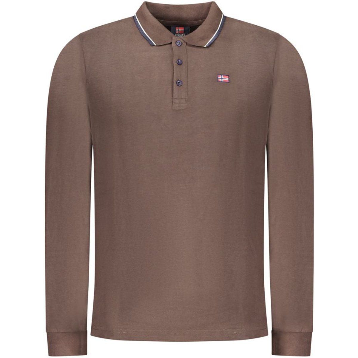 Herren Langarm Poloshirt