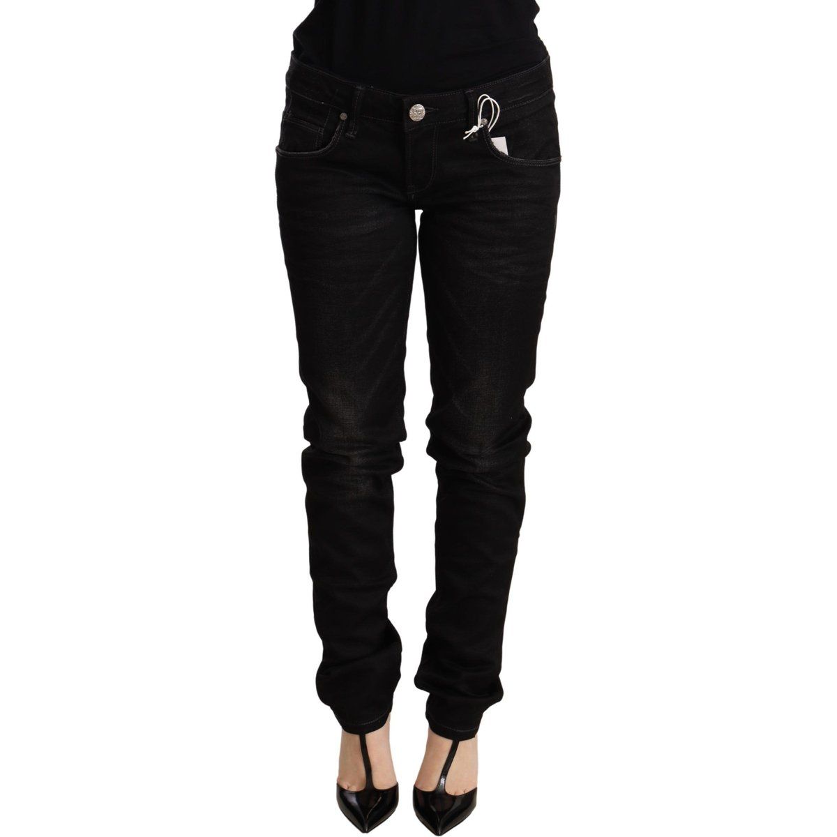 Schmale, knöchellange Freizeitjeans