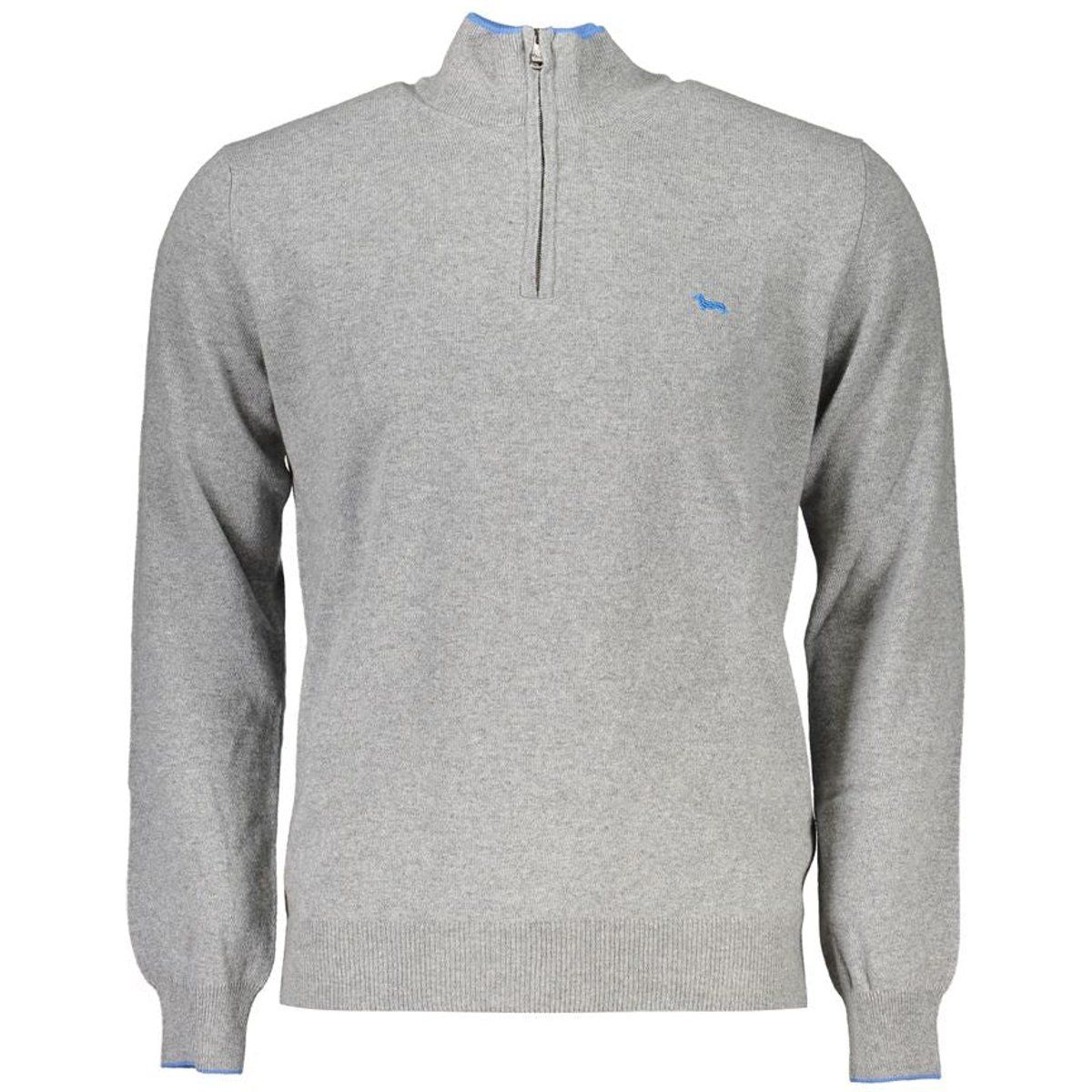 Herren Strickpullover mit Viertelreißverschluss