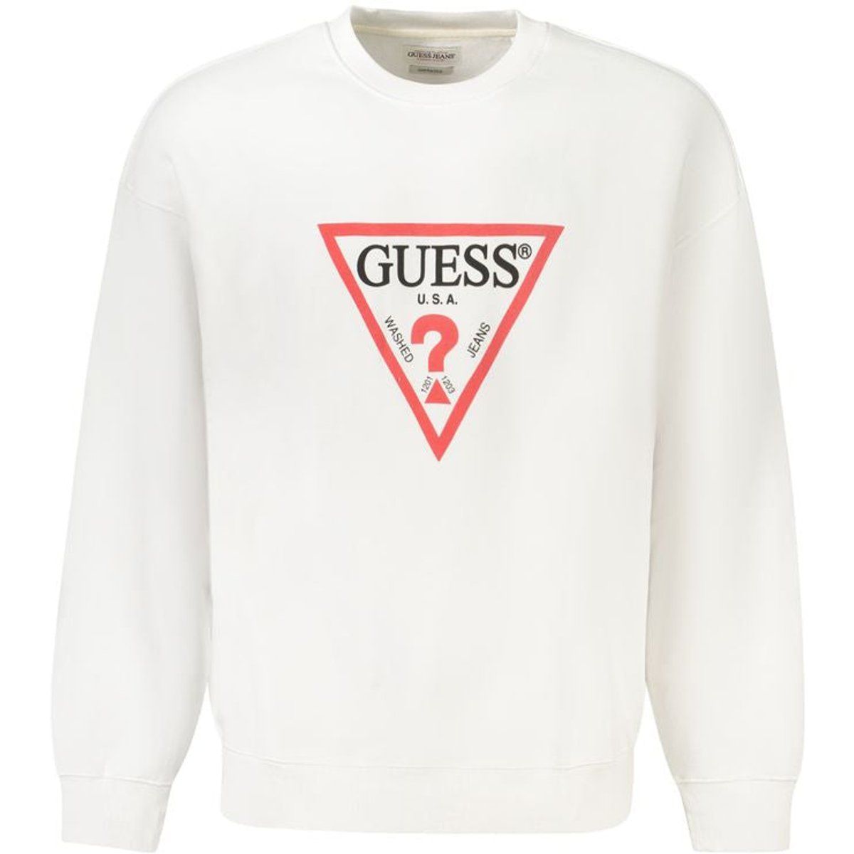 Klassisches Logo Baumwollmischung Sweatshirt