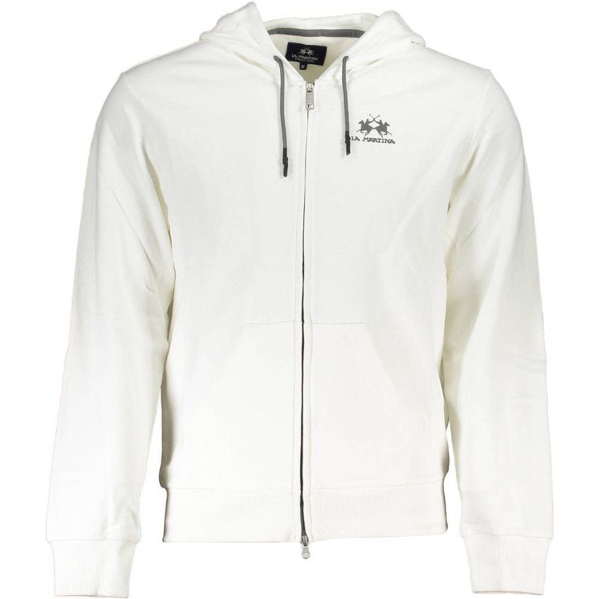 Klassischer Baumwoll-Hoodie mit Reißverschluss