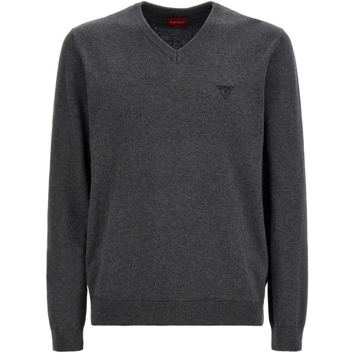 Klassischer Herren-Baumwollpullover mit V-Ausschnitt