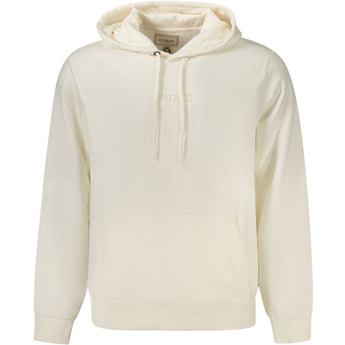 Hoodie aus Baumwollmischung mit geprägtem Logo