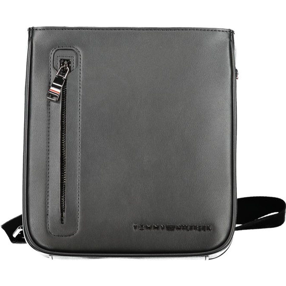 Minimalistische Messenger Bag aus Kunstleder