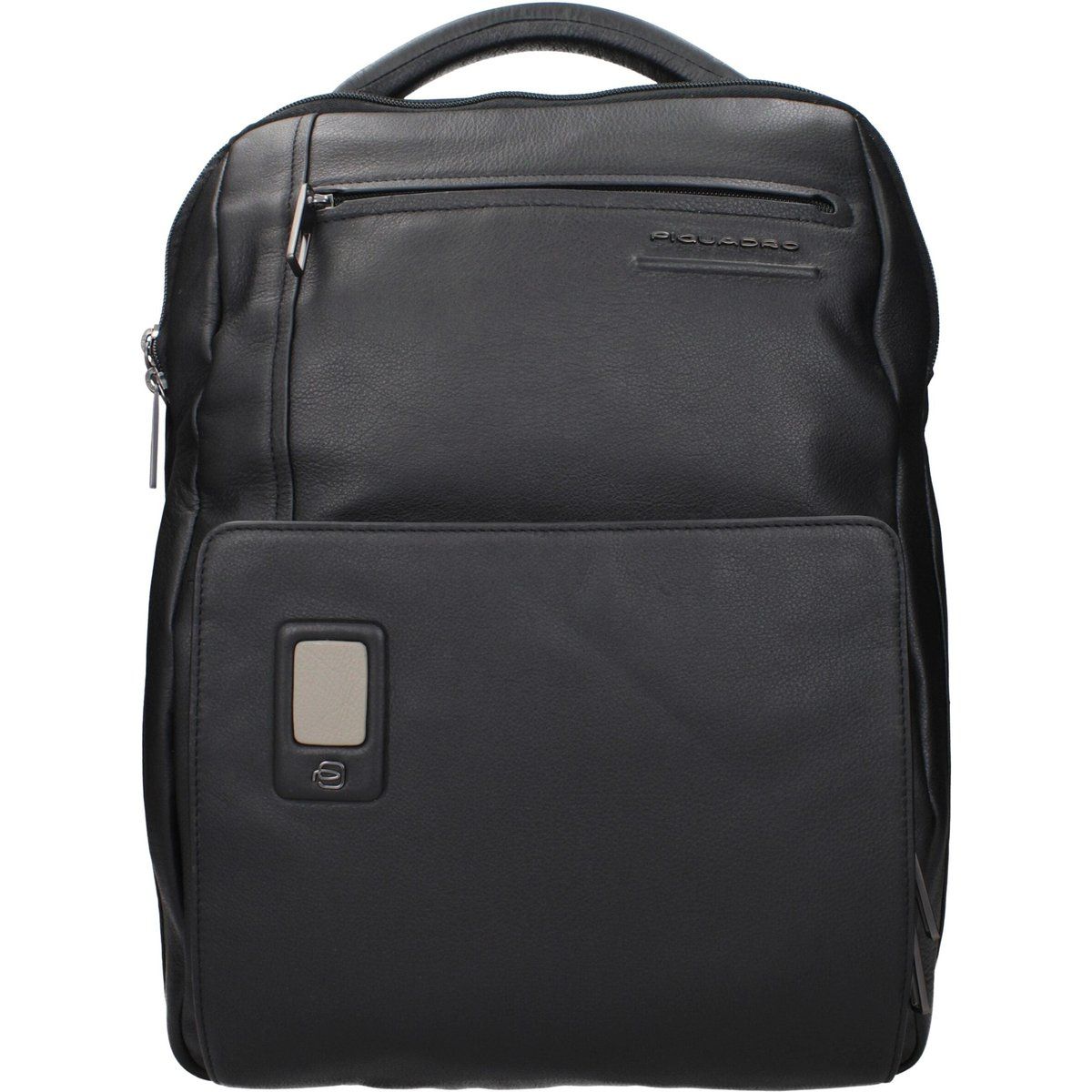 Leder Laptop Rucksack mit Fächern