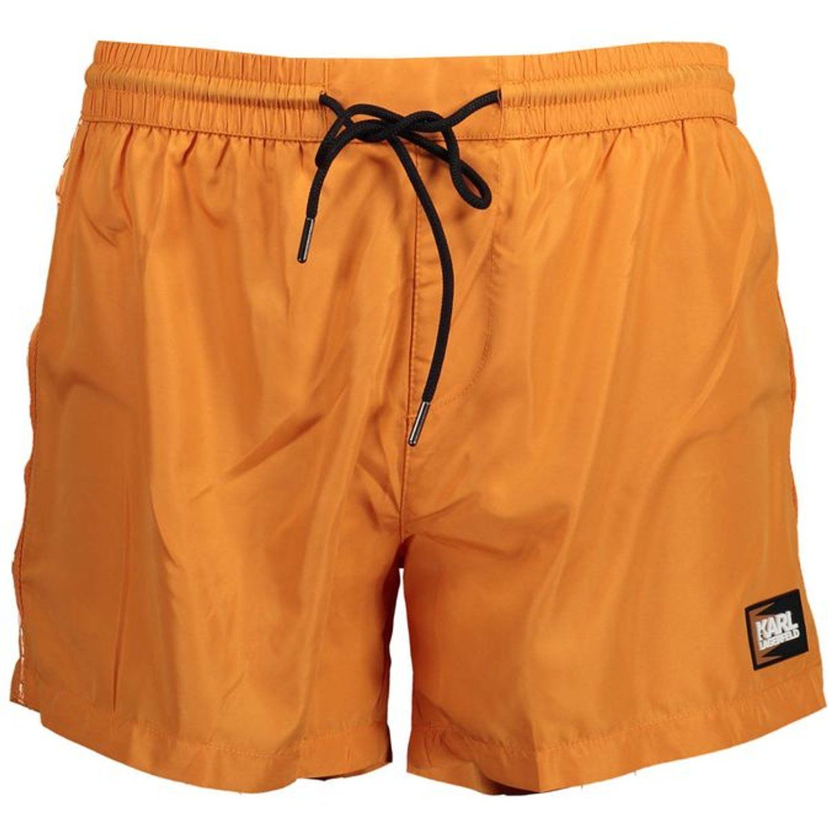 Orange Herren Badeshorts mit Logo