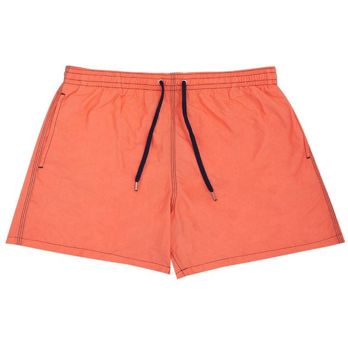 Orange Badehose mit elastischem Bund