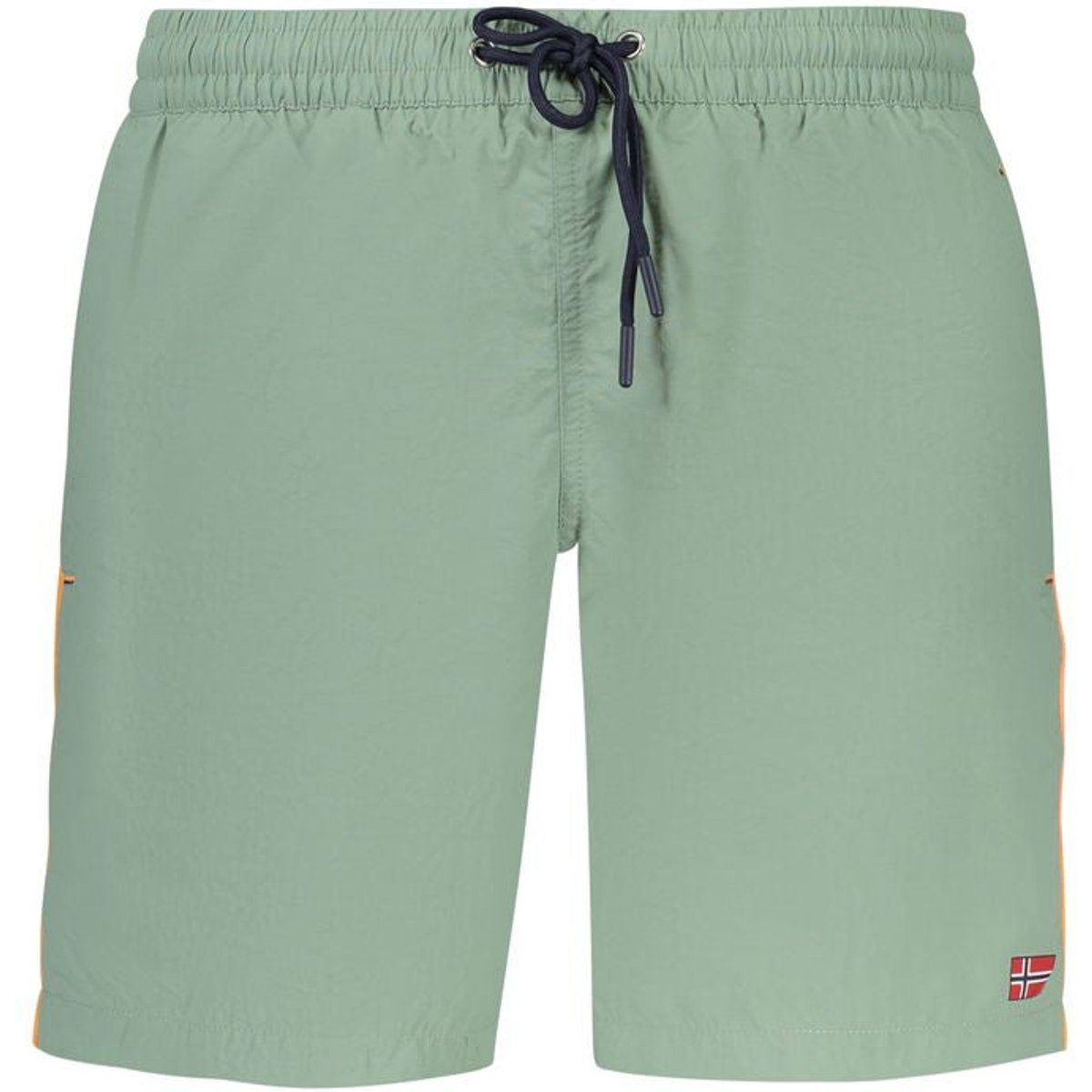 Hellgrüne Badeshorts mit Kordelzug