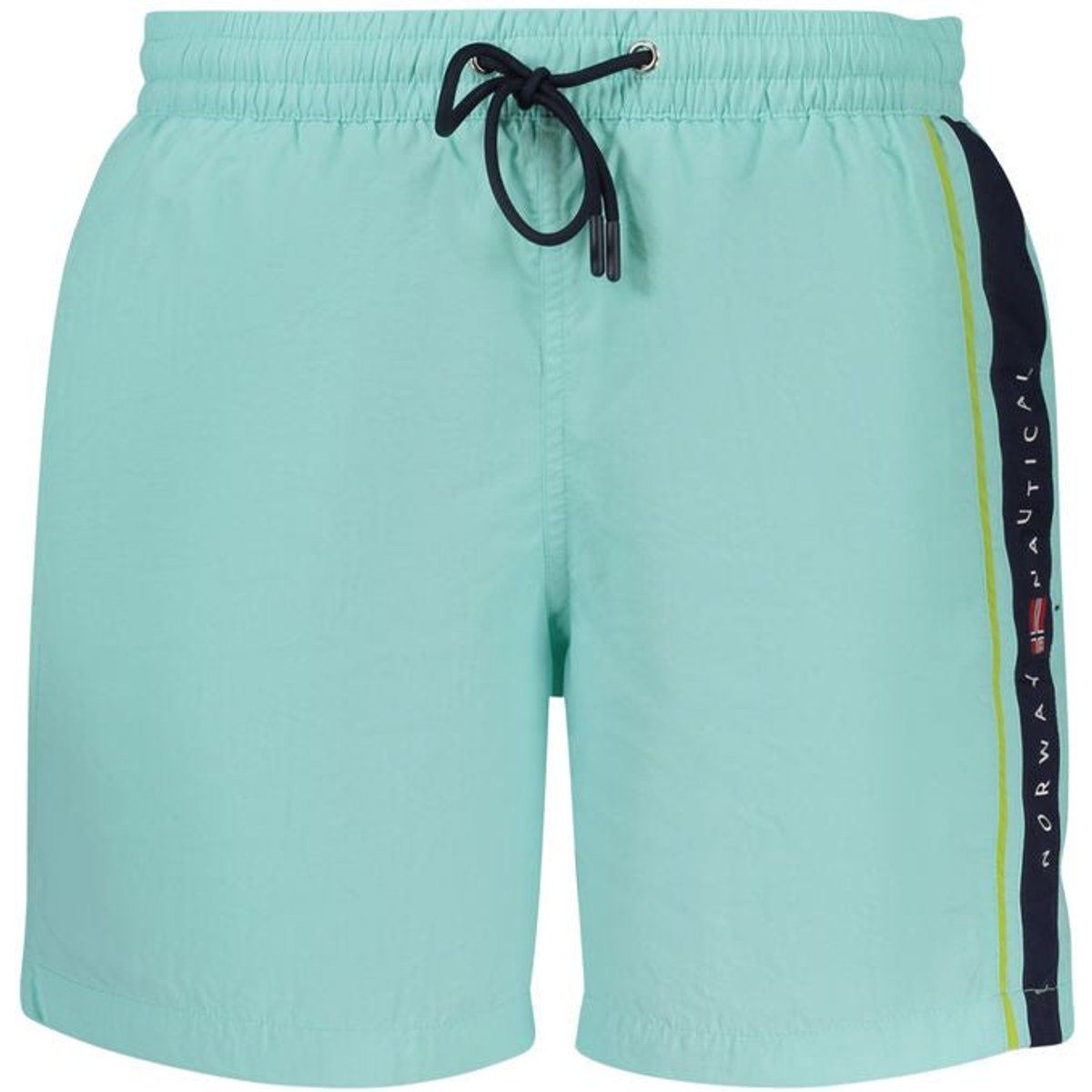 Badeshorts mit nautischen Streifen