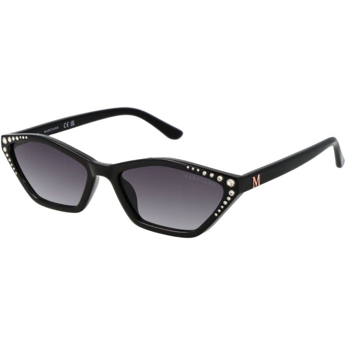 Marciano von Guess schwarze Kunststoffsonnenbrille