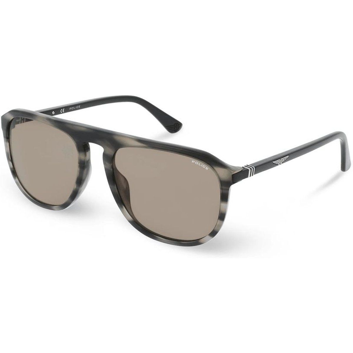 Braune Acetat Rahmen Sonnenbrille