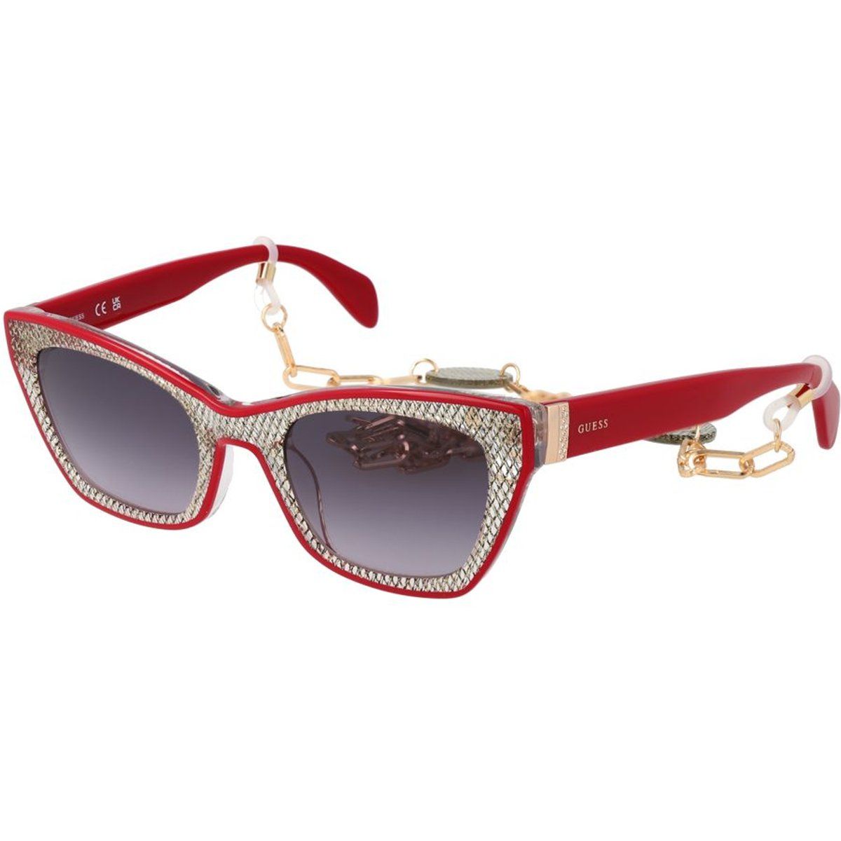 Guess Mehrfarbige Plastiksonnenbrille