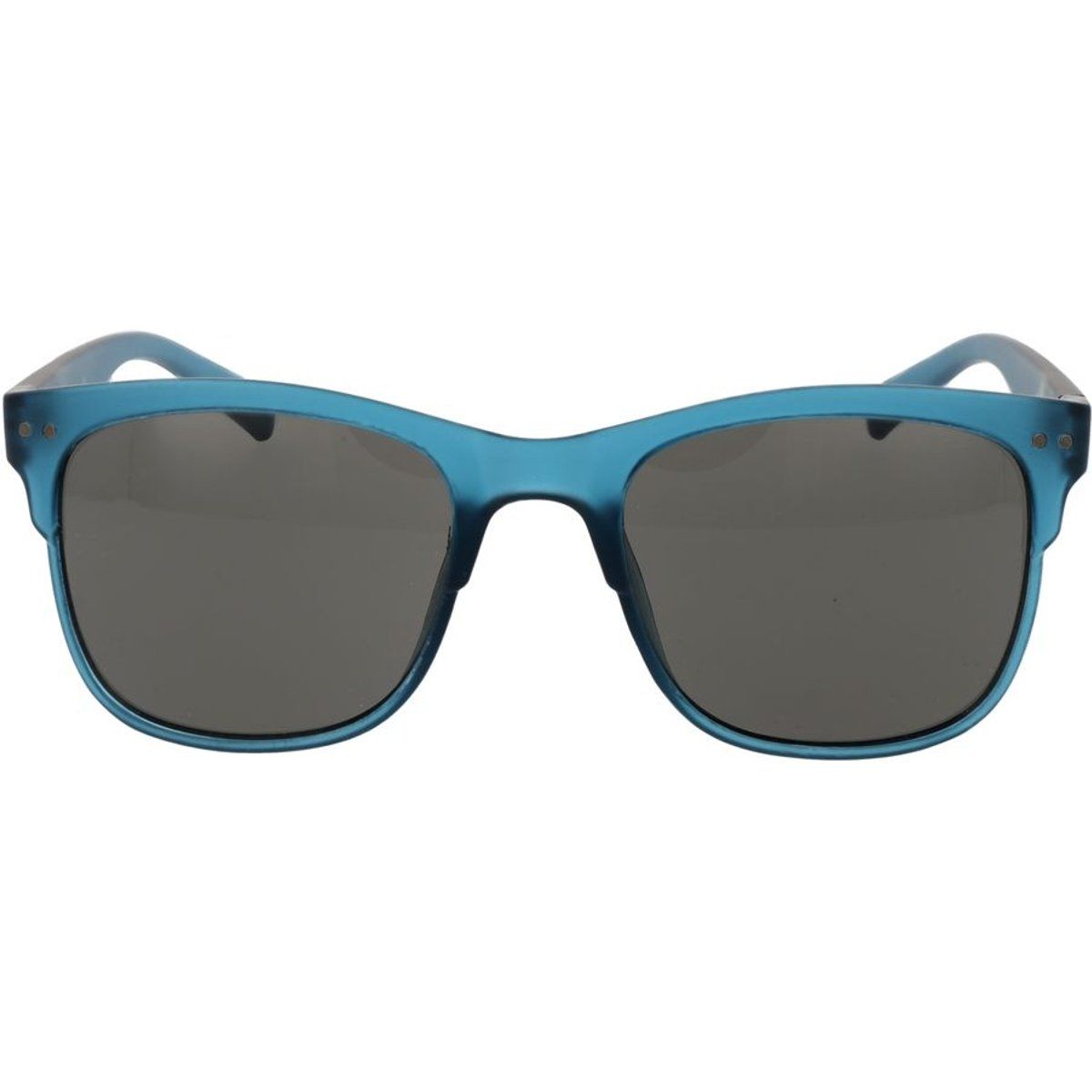 Sonnenbrille mit quadratischem Rahmen aus blauem Harz