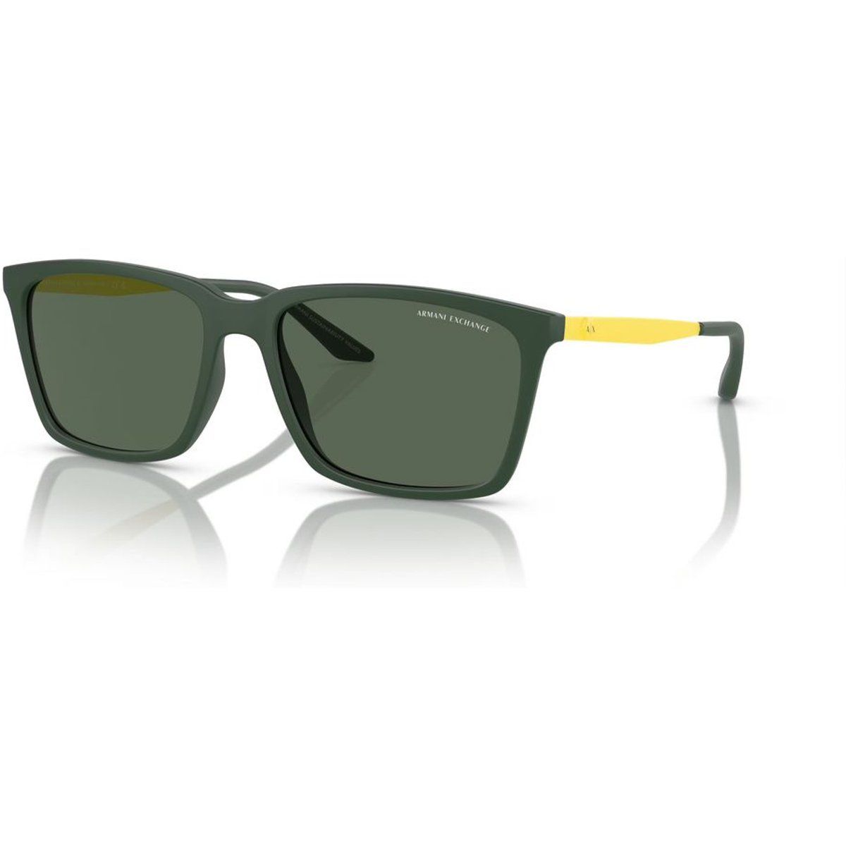 Elegante Bicolor Quadratische Sonnenbrille