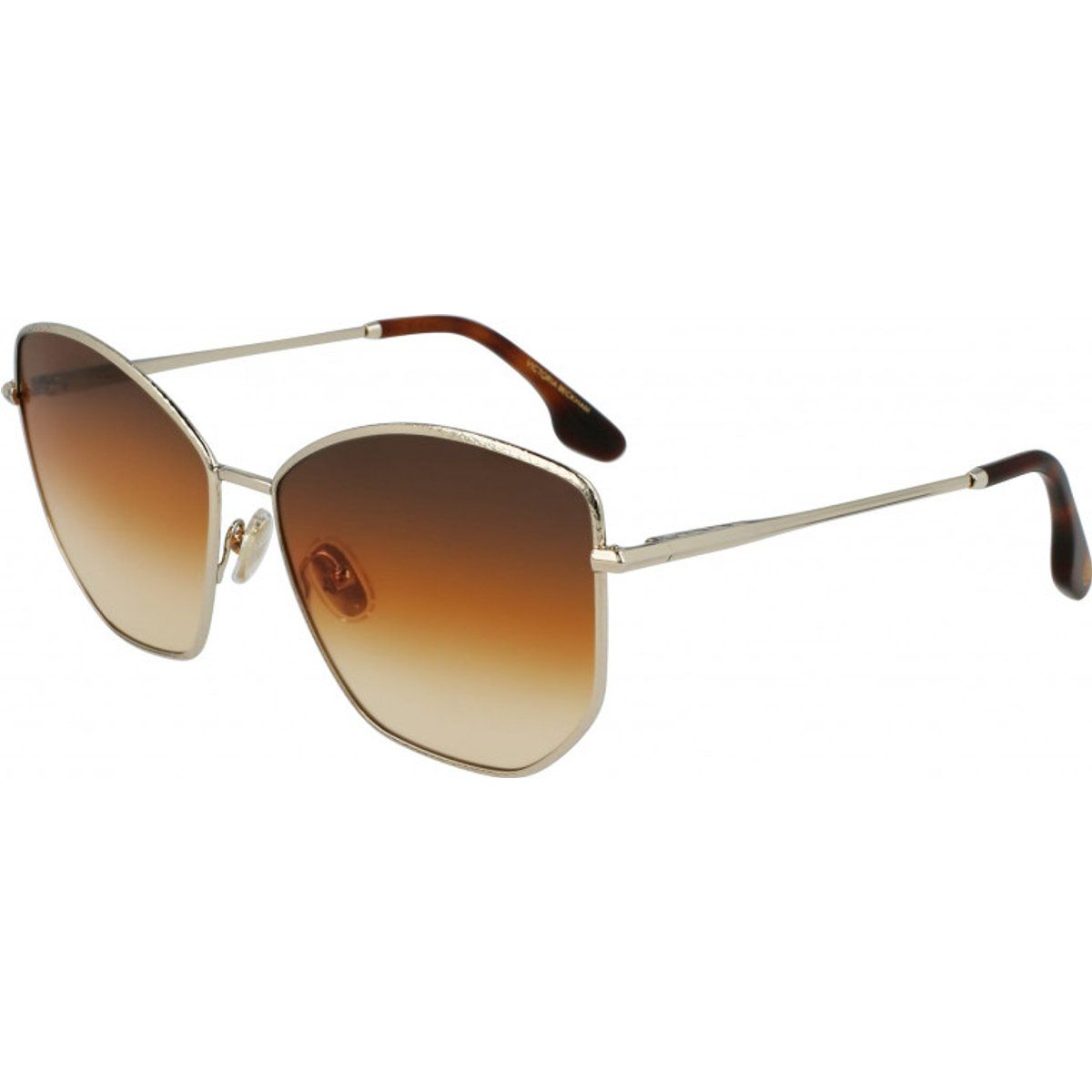 Übergroße Butterfly-Sonnenbrille mit Farbverlaufsgläsern