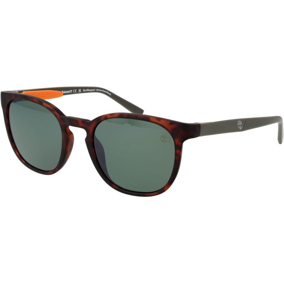 Timberland Braune Edelstahl-Sonnenbrille