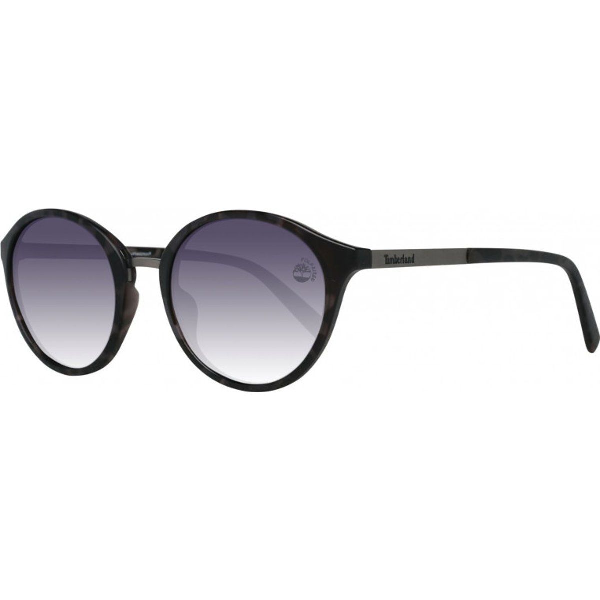 Sonnenbrille mit runden Gläsern und Farbverlauf