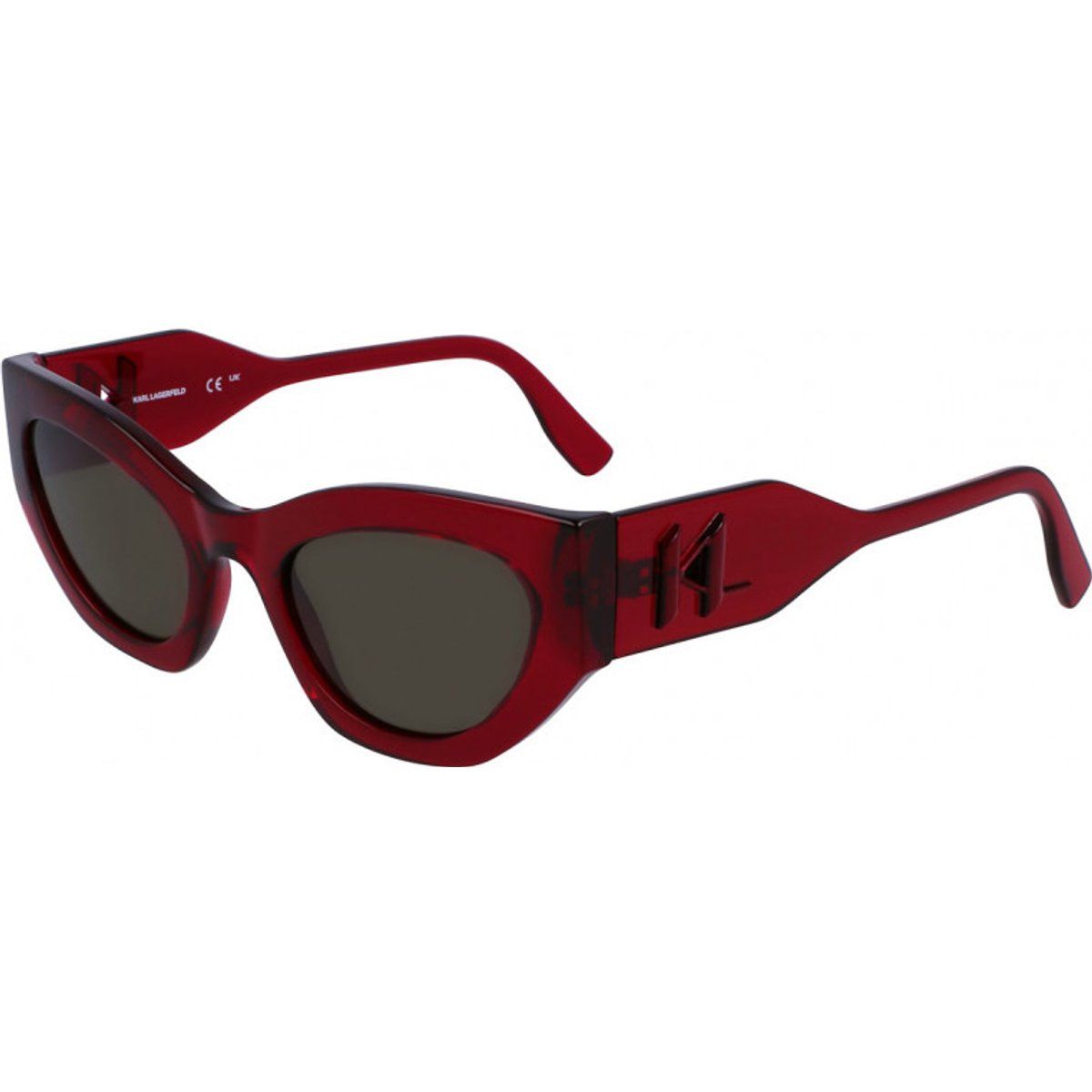 Cat-Eye Sonnenbrille mit Logo-Akzent