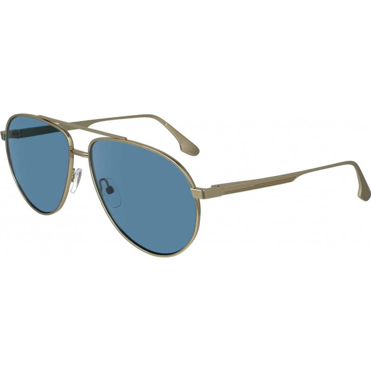 Pilotenbrille mit blauen Gläsern